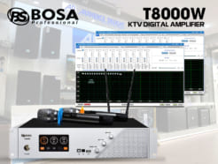 Amply karaoke liền vang số BOSA T8000W - 4 channel