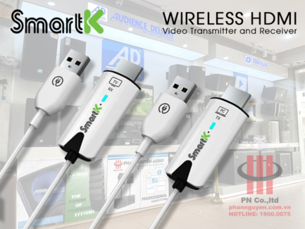 Bộ thu phát HDMI SmartK không dây Full HD 30m