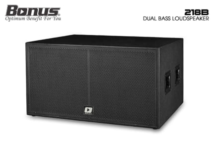 Loa sub hơi đôi Bonus Pro-218
