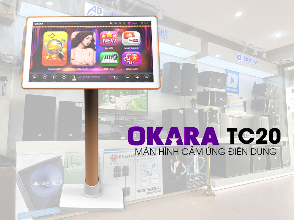 MÀN HÌNH CẢM ỨNG ĐIỆN DUNG ĐA ĐIỂM OKARA TC20